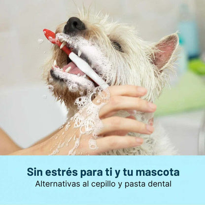 Toallitas Dentales Premium para Perros Limpia y Desinfecta